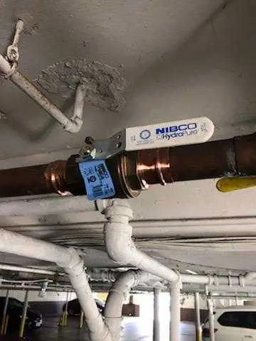 Copper pipe repair and valve work for Backflow Testing in Hilton